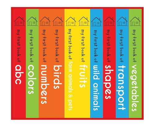 My First Library: Boxset of 10 Board Books for Kids: Boxset for Kids (Pack-1) (Early Learning)