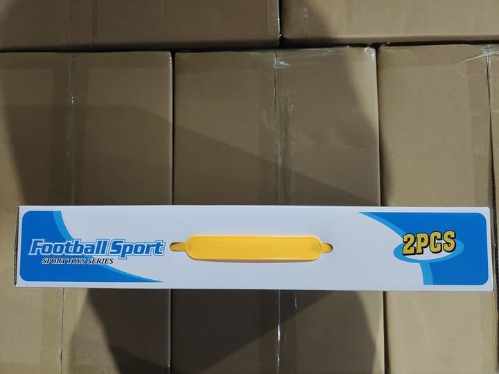 Dreamon set of 2 kids football goal post nets with soccer ball pump, suitable for indoor and outdoor soccer training and play.