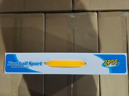 Dreamon set of 2 kids football goal post nets with soccer ball pump, suitable for indoor and outdoor soccer training and play.