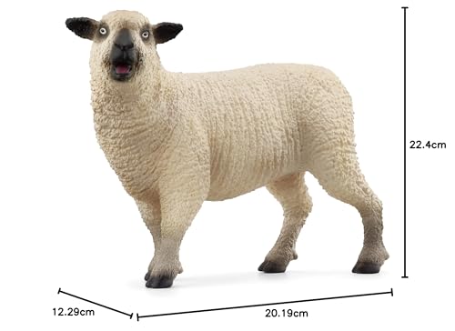 SCHLEICH 42660 FARM WORLD Sheep Friends Figurine for ages 3+, Black