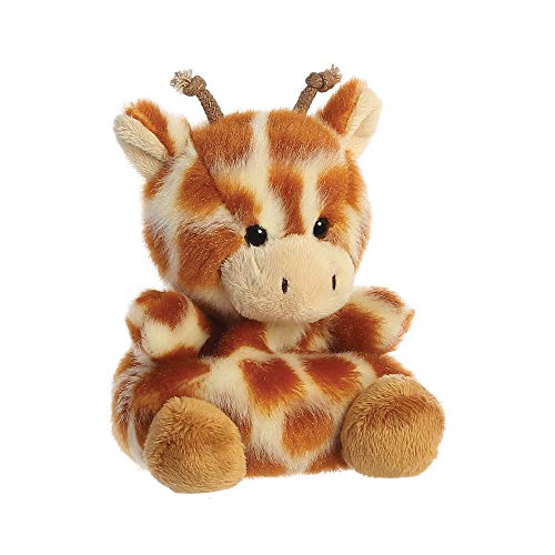 Aurora Palm Pals, Safara The Giraffe Soft Toy, 33477, 5 inches, Multi-Coloured