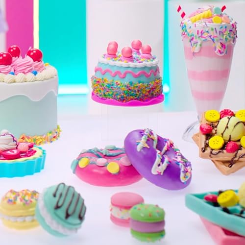 Canal Toys So Slime Sensations Sugary Crush Deluxe Pack with dessert slime, milkshake, waffles, donuts, and 25+ decorating accessories for kids