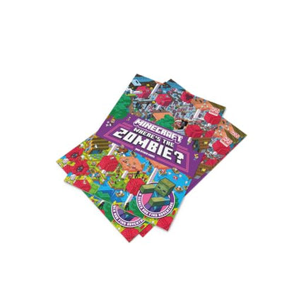 Minecraft Where’s the Zombie?: A search-and-find official Minecraft illustrated children’s book – the perfect Christmas stocking filler for kids aged 6, 7, 8, 9 and 10!