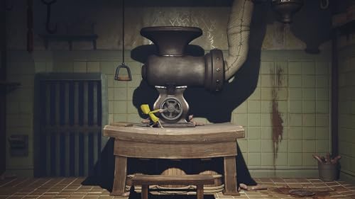 Nintendo Switch game case for Little Nightmares Enhanced Complete Edition by Bandai Namco, featuring dark, eerie artwork on the cover.
