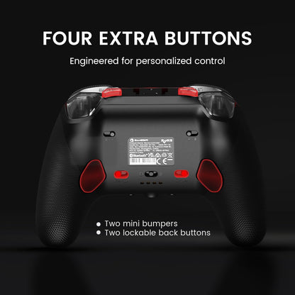 GameSir G7 Pro wired Xbox controller with TMR sticks, Hall effect triggers, 3.5mm audio jack, black color, for Xbox, PC, and Android