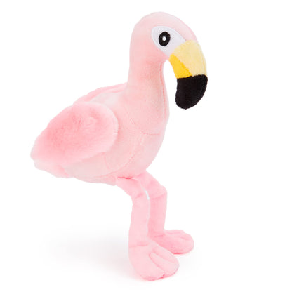 Zappi Co Children's Soft Cuddly Plush Toy Animal - Perfect Perfect Soft Snuggly Playtime Companions for Children (12-15cm /5-6") (Flamingo)