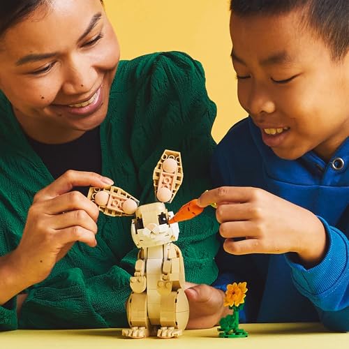 LEGO Creator 3in1 Cute Bunny toy with a colorful design, transforms into a llama or seal, ideal for kids 8+.