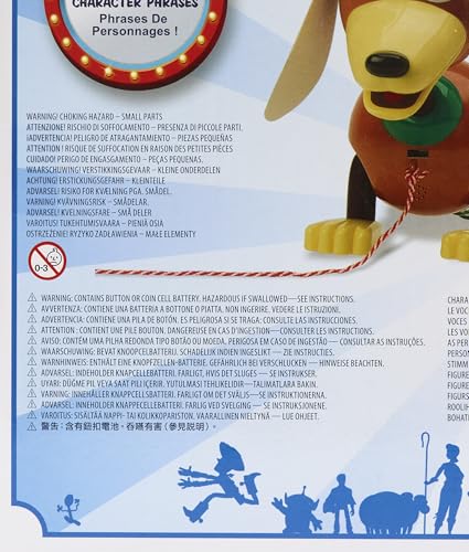 Disney Store Official Slinky Dog Talking Action Figure, Toy Story, 27cm/11”, Soft-feel Ears and Spring Body that Stretches, Speaks Over 15 Film Phrases, Suitable for Ages 3+