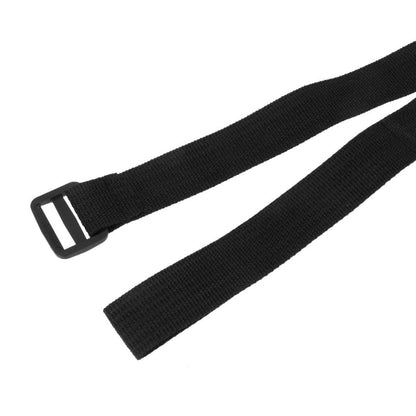 Black zalati baby stroller wrist harness with safety straps and hooks, designed to prevent slipping and ensure child safety during walks.