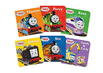 Thomas & Friends: Pocket Library: Six Pocket-Sized Illustrated Story Board Books in a Handy Slipcase – Perfect Christmas Stocking Filler to Entertain Young Train Fans When Out And About