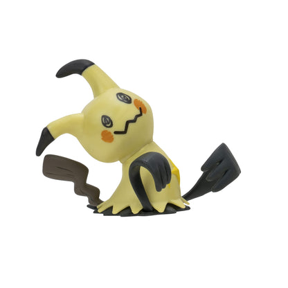Pokémon Battle Figure 6 Pack featuring 2-inch Pikachu, Squirtle, Charmander, Bulbasaur, Mimikyu, and Toxel.