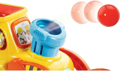 VTech POP and Drop Digger, Educational Push Along Digger for Toddler, Toy Gift for 12 Months to 2 3 Years Boys and Girls. English Version