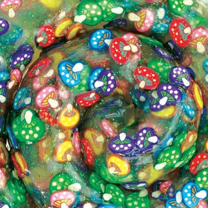 Crazy Aaron's Hide Inside Gnome Home Thinking Foam Stretch Toy showing a colorful foam stress-relief toy with gnome house design.