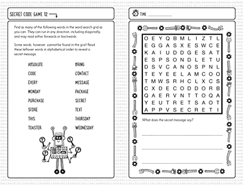 Secret Code Games for Clever Kids®: More than 100 secret agent and spy puzzles to boost your brainpower
