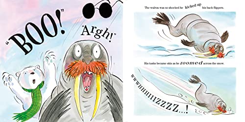 The Bear Who Went Boo!: A book by David Walliams