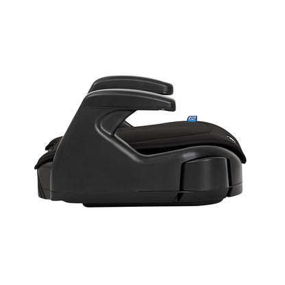 Graco Booster Basic R129 Backless Booster Car Seat, Lightweight at only 1.4kg, Suitable from approx. 7 to 12 years (135-150cm), Black fashion