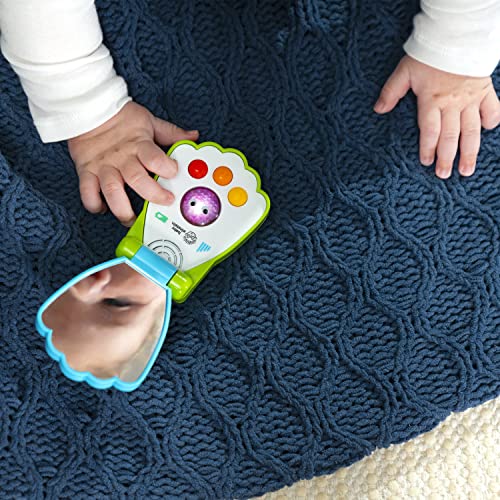 Baby Einstein Ocean Explorers shell-shaped musical toy phone for babies 6 months and up, with colorful ocean-themed design.