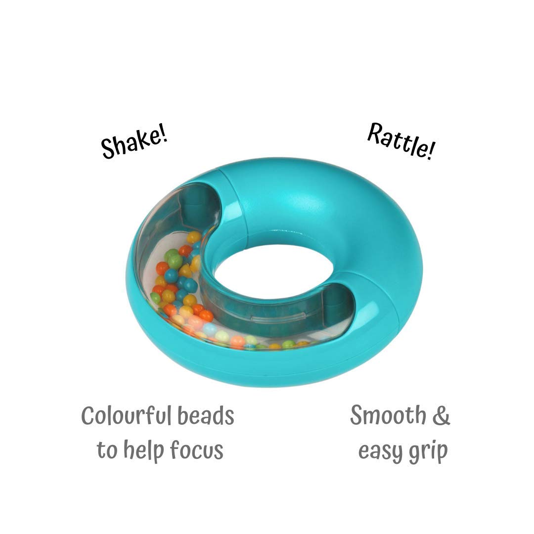 Halilit Musical Rings Gift Set. Musical Instruments for Babies Includes 4 Different Colourful Chunky Musical Rings. Safe, Fun and Durable. 3 Months +