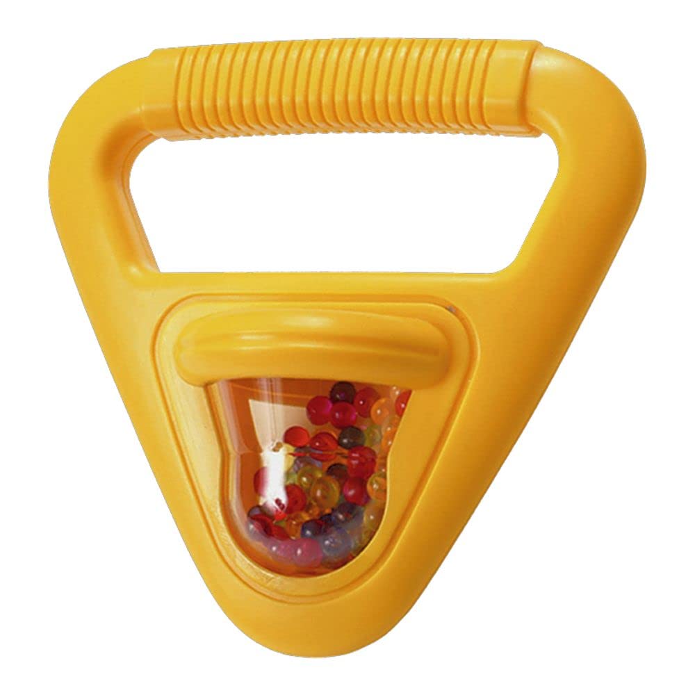 Halilit Musical Baby Shapes Musical Instrument Gift Set. Shaker Maraca, Ring my Bell and Rattle Roller. 3 Brightly Coloured, Durable, Sensory Music Toys. Suitable infants Boys & Girls 3 Months +