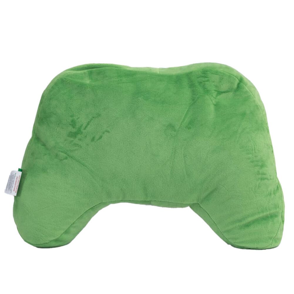 Green Xbox-themed scatter cushion pillow with Coco Moon branding, featuring a spherical gaming design for Xbox fans.