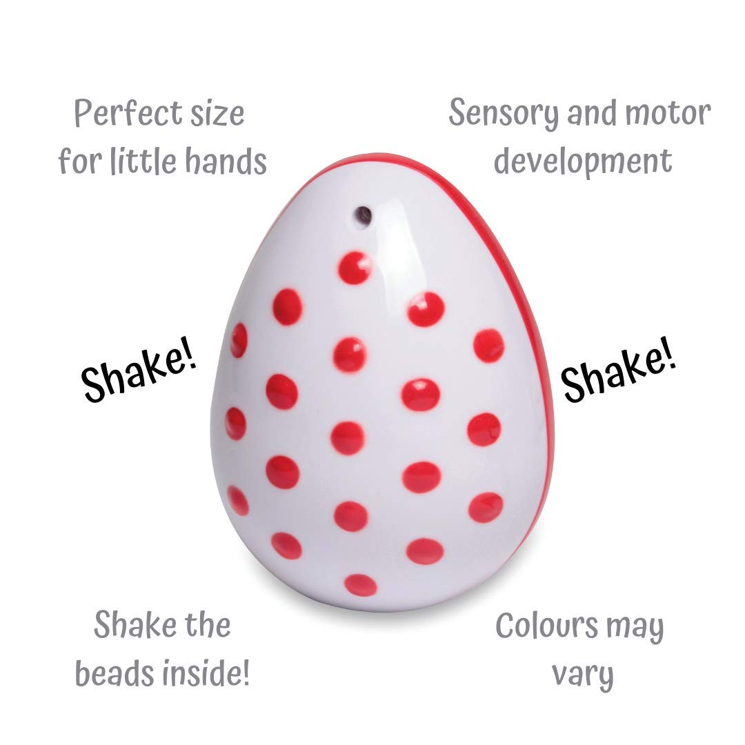 Halilit My First Baby Band Gift Set. Musical Instrument for Babies. Baby & Toddler Sensory Music Toys includes Egg Shaker, Cage Bell, Baby Maraca, Tube Shaker & Fun Rattle. For Boys & Girls 6 Months +