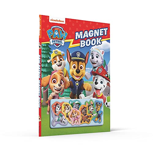 Paw Patrol Magnet Book: With 8 magnets! A fun illustrated play book, the perfect Christmas gift for children aged 3, 4, 5 based on the Nickelodeon TV Series