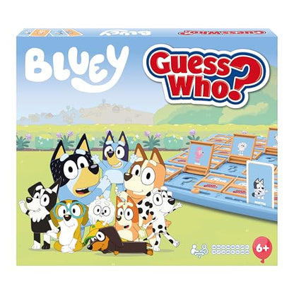 Winning Moves Bluey Guess Who? Classic Guessing Board Game for Families and Bluey Fans great gift for ages 6 plus