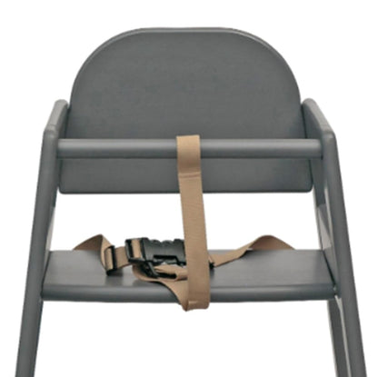 Safetots Two Pack of Simply Stackable Wooden High Chairs, Grey, Highchairs for Baby and Toddler, Stylish and Practical, Baby Highchairs for Your Home or Space Saving High Chairs for Restaurant