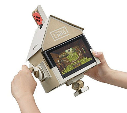 Nintendo Labo Variety Kit for Nintendo Switch featuring colorful cardboard construction sets and accessories.