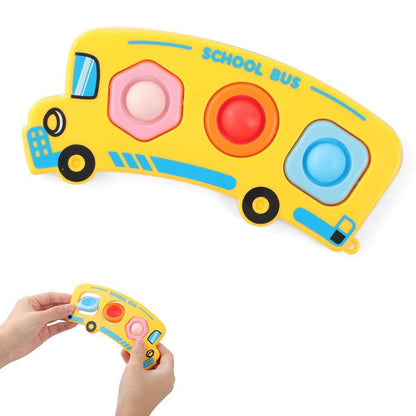 AYESY Fidget Popper Sensory Toys, Pop Fidget Toys for Toddlers 12+ Month, Baby Montessori Toys for Stress Relief, Airplane Travel Activities, Autism Gift for Boys Girls