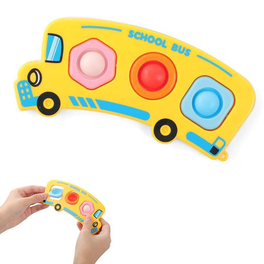 AYESY Fidget Popper Sensory Toys, Pop Fidget Toys for Toddlers 12+ Month, Baby Montessori Toys for Stress Relief, Airplane Travel Activities, Autism Gift for Boys Girls