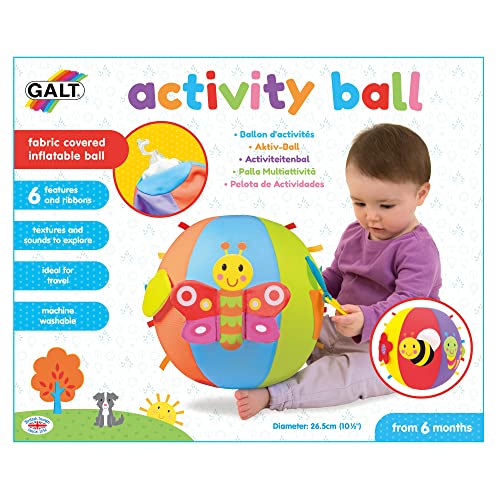 Galt Toys, Activity Ball, Baby Sensory Toys, Ages 6 Months Plus