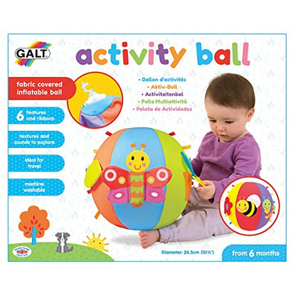 Galt Toys, Activity Ball, Baby Sensory Toys, Ages 6 Months Plus