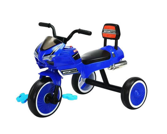 Kids Moto Tricycles Age 24 Month to 5 Years, Toddler Kids Trike for 2.5 to 5 Year Old, Gift Toddler Tricycles for 2-4 Year Olds, Trikes for Toddlers Green Red Blue (Blue)