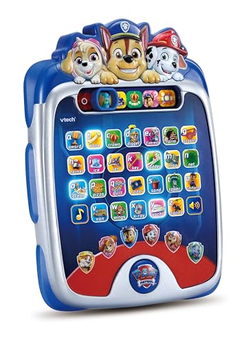 Vtech PAW Patrol: Light-Up Missions Pup Pad, Official PAW Patrol Toy, Interactive & Educational, Teaches Letters, Phonics & Words, Suitable for Ages 3, 4, 5+ Years, English Version