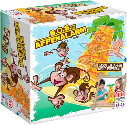 Tumblin’ Monkeys Kids Game with Monkey Game Pieces, Sticks and Game Unit, Easy-to-Learn, Makes a Great Gift for 5 Year Olds and Up, 52563