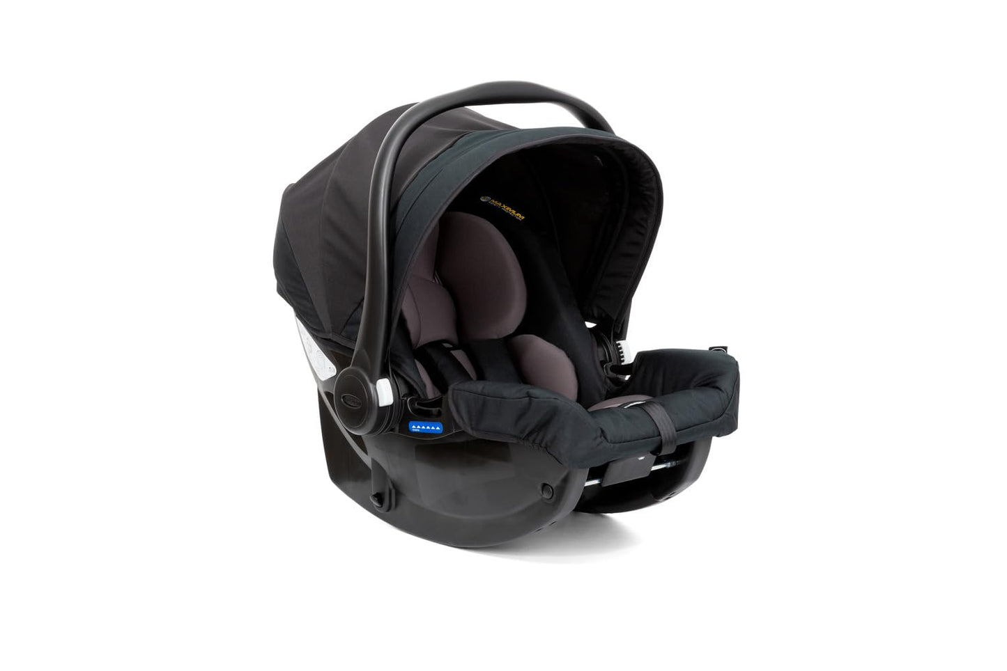 Graco SnugEssentials i-Size Infant Car Seat (Birth to 12 Months Approx, 40-75cm) with newborn insert, ISOFIX Base Compatible, Black/Grey fashion