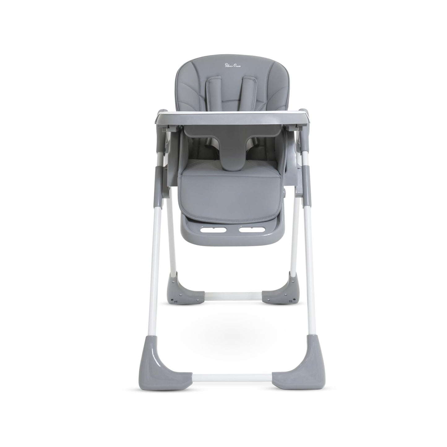 Silver Cross Essentials - Canapé Highchair - Baby Chair - Folding High Chair - Newborns to 3 Years - Winter Grey
