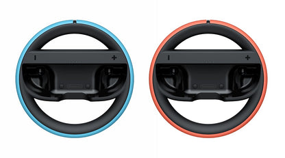 Nintendo Joy-Con Wheel Pair for Nintendo Switch controllers, lightweight plastic accessories for enhanced racing game experience.
