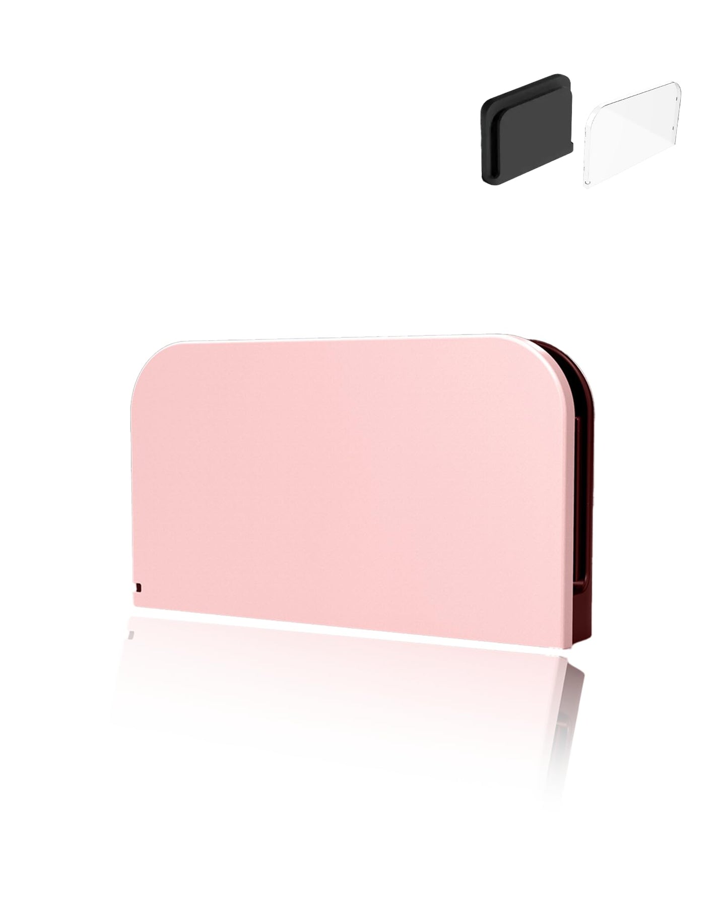 Pink yystao Nintendo Switch 2 dock station cover, shockproof and dustproof protective case with all-round protection.