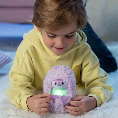 Curlimals Pip Penguin Arctic Glow Interactive Soft Toy Cute Plush Laughing Light-Up Tummy Age 3-6