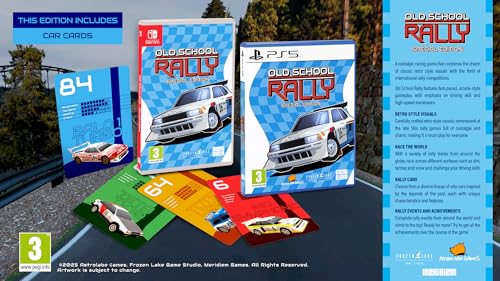 Old School Rally Special Edition game for Nintendo Switch by MDM Meridiem Games, featuring vintage-inspired cover art.