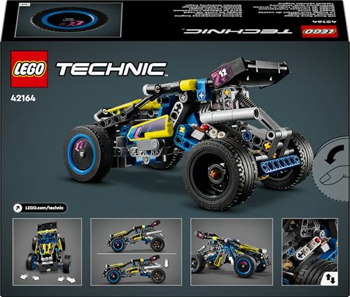 LEGO Technic Off-Road Race Buggy toy vehicle with realistic features for kids aged 8 and up, showcasing detailed design.