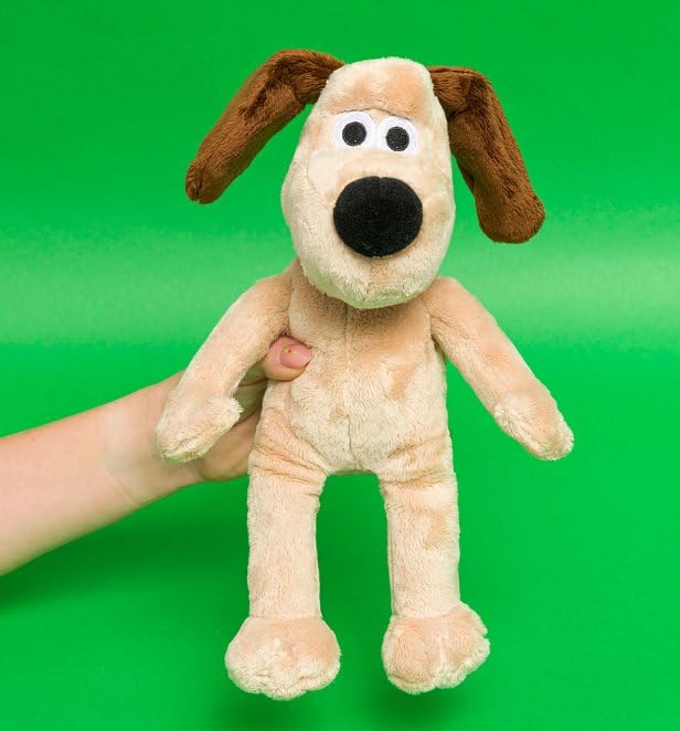 AURORA, 61439, Wallace, Gromit Dog Soft Toy, Brown,Medium