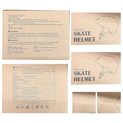 Kids Helmet Pads Set for 2-8 years old Toddler Bike Helmets Lightweight Safety Helmet Elbow Knee Pads Protection Gear for Skateboard Scooter Skating, Gifts for Boys Girl (Orange)