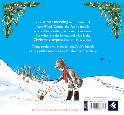Winnie-the-Pooh The Christmas Surprise: Gorgeous Illustrated Festive Storybook to Share this Winter Holiday, the perfect gift for kids 2+