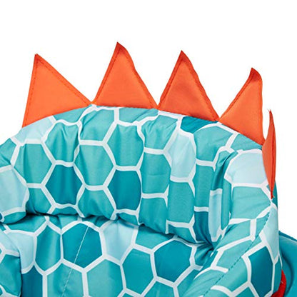 My Child Dino 3-in-1 Walk n Rock toy in aqua color, featuring a cute dinosaur design for young children.