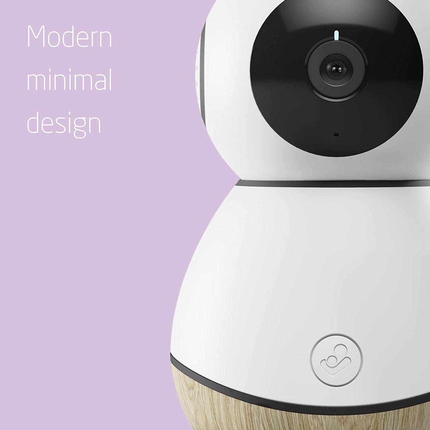Maxi-Cosi See baby monitor with 1080p HD camera, audio, WiFi streaming, and smart home compatibility with Alexa and Google Assistant