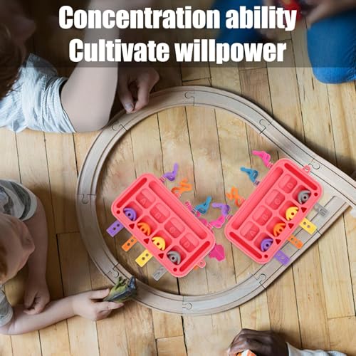 Yurosuis Toddler Activity Board,Silicone Soft Food-Grade Learning Toy,Sensory Board Toy - for 1-3 Year Old Kids Boys Girls Children Home Classroom Kindergarten Travel