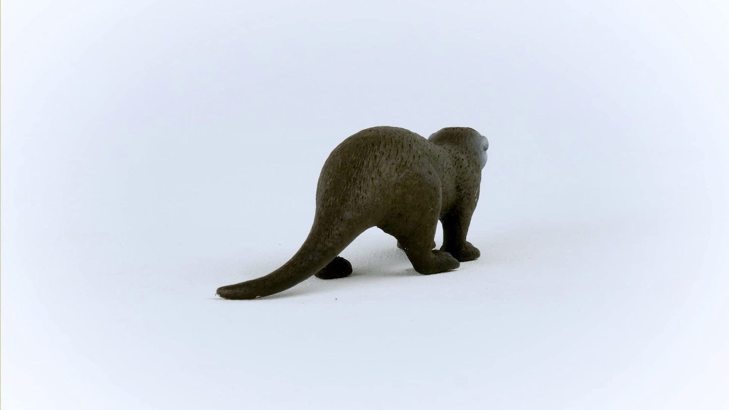 SCHLEICH 14865 Otter Wild Life Toy Figurine for children aged 3-8 Years